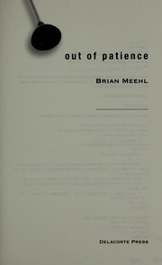 Cover of: Out of Patience by 