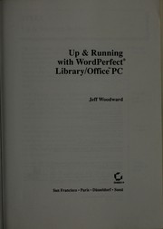 Cover of: Up & running with WordPerfect Library/Office PC
