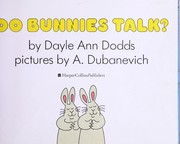 Cover of: Do bunnies talk?