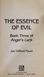 Cover of: The Essence of Evil | Faust