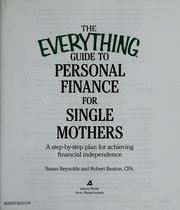 Cover of: The everything guide to personal finance for single mothers by Susan Reynolds