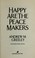 Cover of: Happy are the Peace Makers