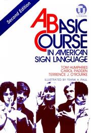 Cover of: A Basic Course in American Sign Language