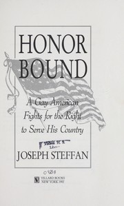 Cover of: Honor Bound by Joe Steffan