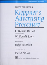 Cover of: Kuppner's Advertising Proceedings