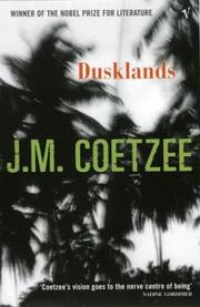 Cover of: Dusklands by J. M. Coetzee