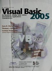Cover of: Microsoft Visual Basic 2005: for Windows, mobile, web, office, and database applications : comprehensive