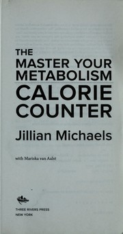Cover of: The master your metabolism calorie counter