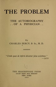 Cover of: The problem: the autobiography of a physician