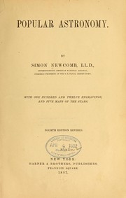 Cover of: Popular astronomy by Simon Newcomb