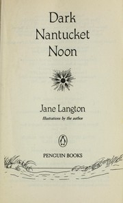 Cover of: Dark Nantucket noon by Jane Langton