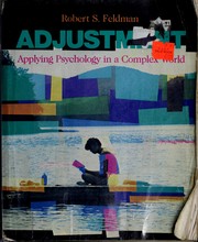 Cover of: Adjustment by Robert S. Feldman