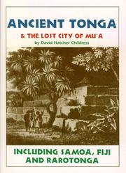 Cover of Ancient Tonga & the Lost City of Mu'A