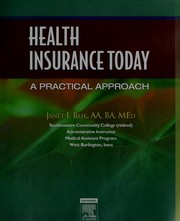 Cover of: Health insurance today by Janet I. Beik