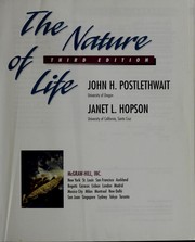 Cover of: The nature of life by John H. Postlethwait