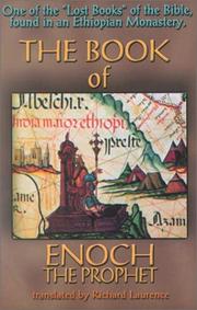 Cover of: The Book of Enoch the Prophet by Richard Laurence