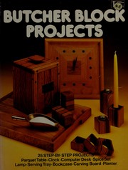 Cover of: Butcher block projects