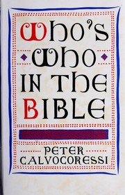 Cover of: Who's who in the Bible