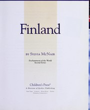Cover of: Finland by Sylvia McNair