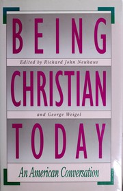 Cover of: Being Christian today: an American conversation