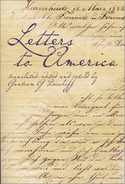 Cover of: Letters to America