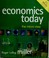 Cover of: Economics today.