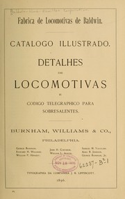 Cover of: Fabrica de locomotivas de Baldwin by Baldwin-Lima-Hamilton Corporation. [from old catalog]