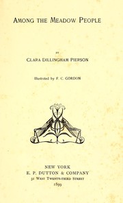 Cover of: Among the meadow people. by Clara Dillingham Pierson