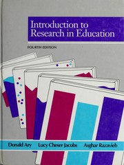 Cover of: Introduction to research in education by Donald Ary