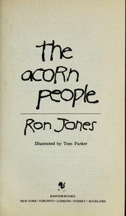 Cover of: The Acorn People by Ron Jones