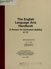 Cover of: The English language arts handbook: a process for curriculum building K-12