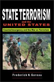 Cover of: State terrorism and the United States by Frederick H. Gareau