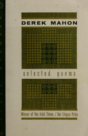 Cover of: Selected poems by Derek Mahon