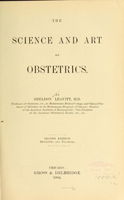 Cover of: The science and art of obstetrics