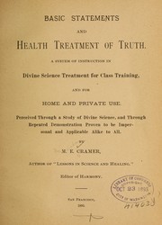 Cover of: Basic statements and health treatment of truth