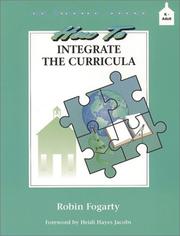 Cover of: How to integrate the curricula