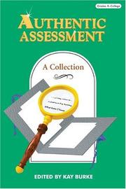 Cover of: Authentic assessment: a collection