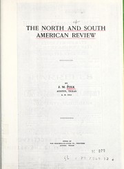 Cover of: The North and South American review