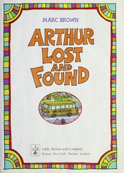 Cover of: Arthur Lost and Found (Arthur Adventure Series) by Marc Brown