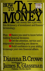 Cover of: How to talk money