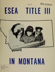 Cover of: Innovative and exemplary projects in Montana schools