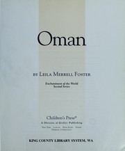 Cover of: Oman by Leila Merrell Foster