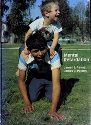 Cover of: Mental retardation