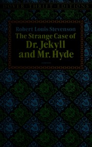Cover of: The  strange caseof Dr. Jekyll and Mr. Hyde