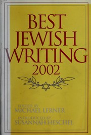 Cover of: Best Jewish writing 2002