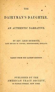 Cover of: The dairyman's daughter by Legh Richmond