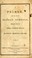 Cover of: A primer for the use of Sunday schools