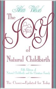 Cover of: The joy of natural childbirth