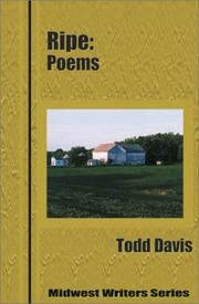 Cover of: Ripe: Poems (Midwest Writers Series)