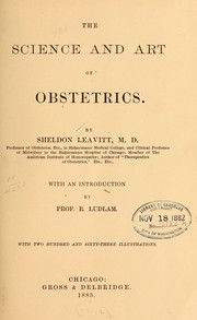 Cover of: The science and art of obstetrics